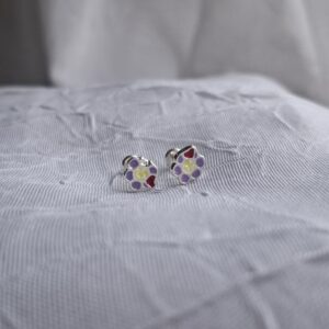Abridor Flor Corazón Esmaltado