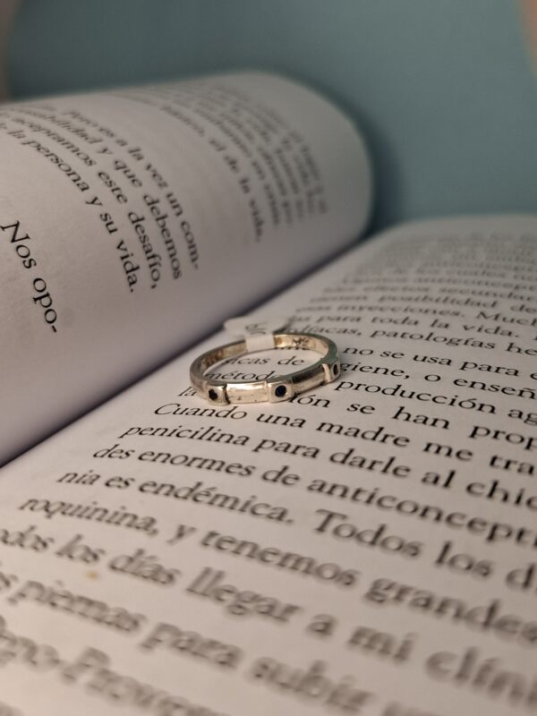 Anillo Cubic Mini Negro 13782