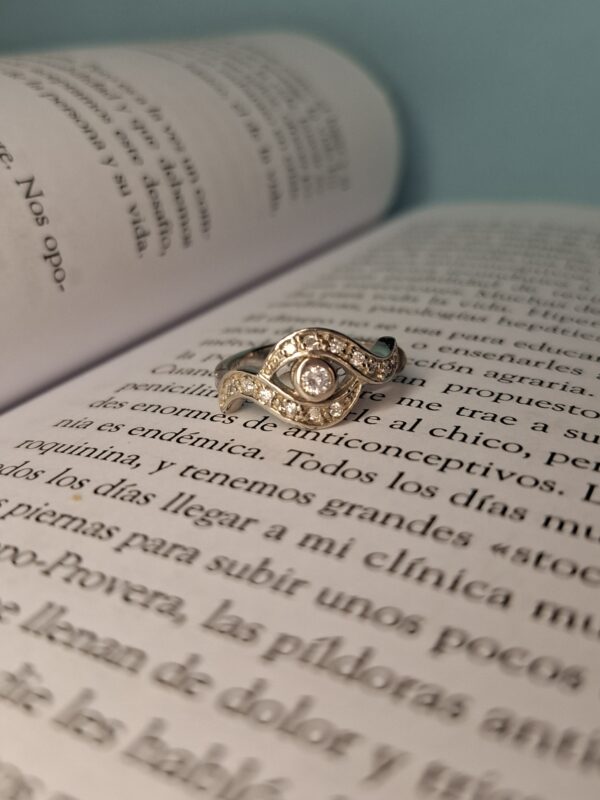 Anillo Cubic Ojo Egipcio 12927