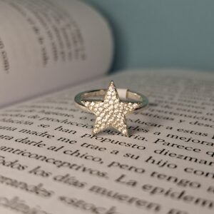 Anillo Estrella Cubic