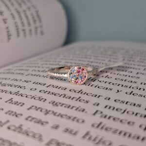Anillo Círculo Cubic