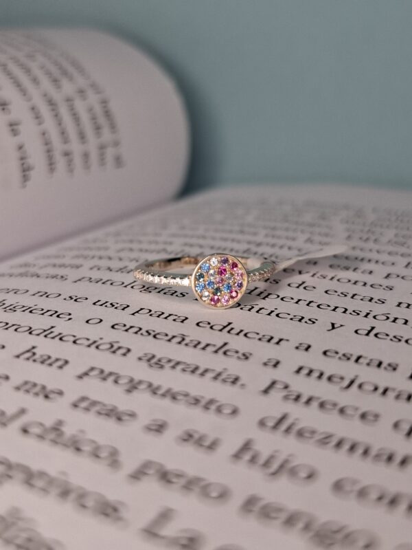 Anillo Círculo Cubic