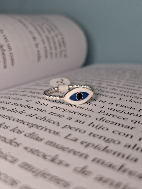Anillo Ojo Turco Esmaltado