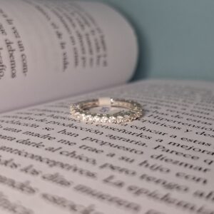 Anillo Cubic Cintillo 13579