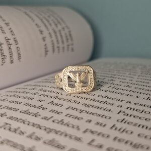 Anillo Espíritu Santo Cubic