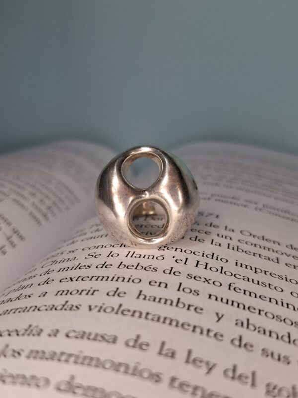 Anillo Plata Inflada Gucci