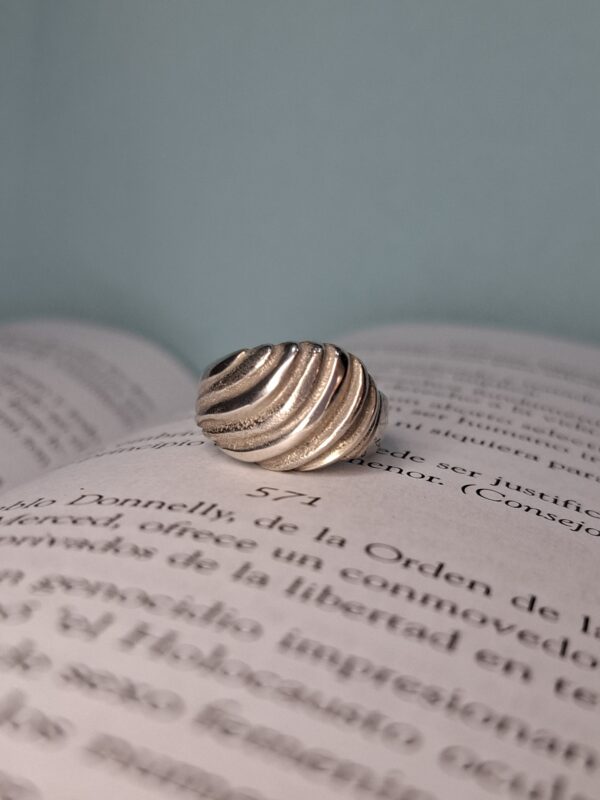 Anillo Plata Lisa Merengue 11420
