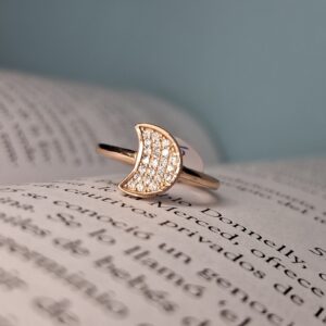Anillo Plata Rose Luna