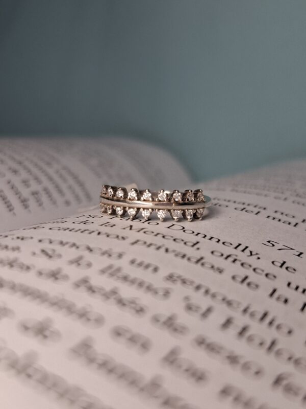 Anillo Cubic con Puntas 12733