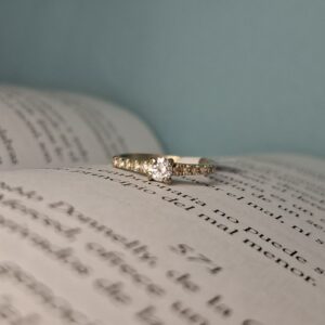 Anillo Compromiso Mini Cubic 13529