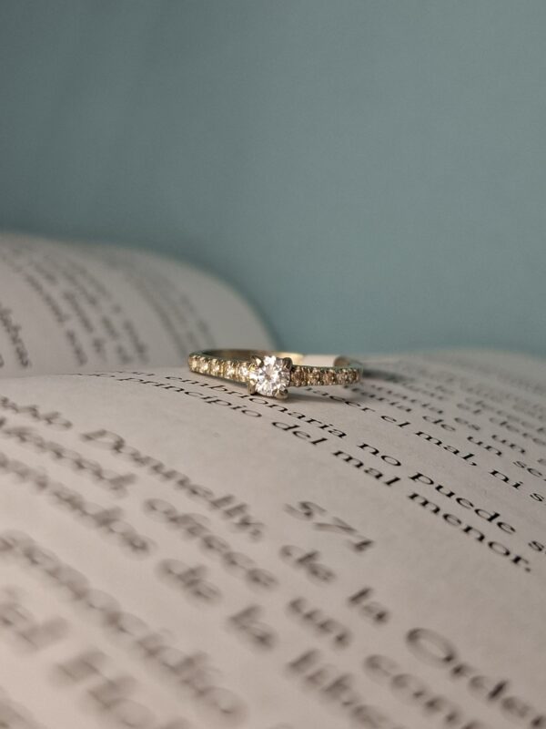 Anillo Compromiso Mini Cubic 13529