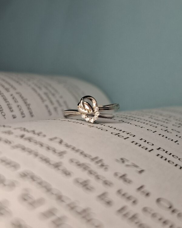 Anillo Candado Love Cubic