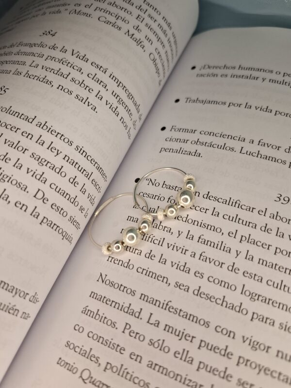 Aros Argolla con Bolitas