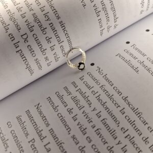 Arito Tipo Piercing Cubic Negro