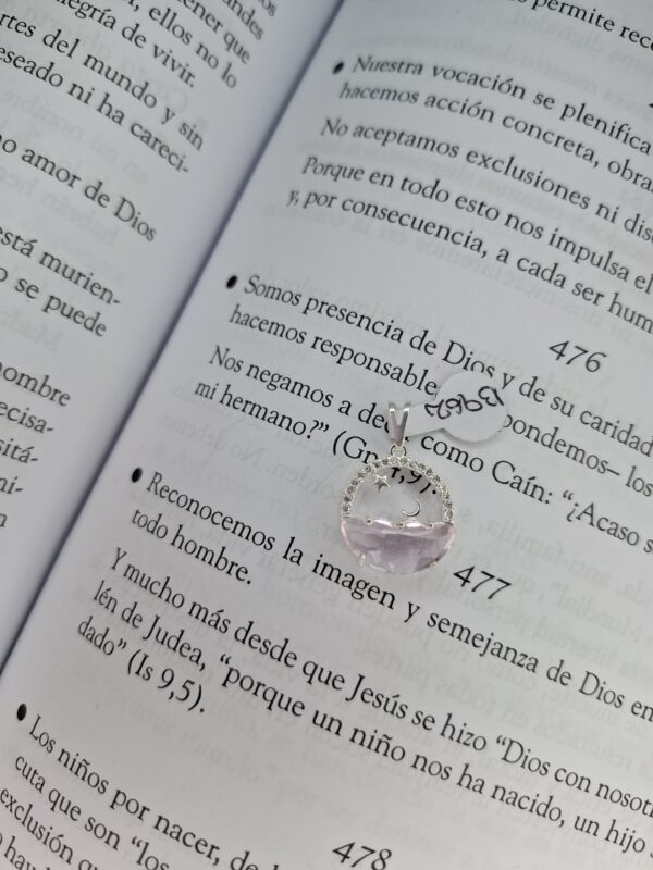 Dije Paisaje Cubic Rosa