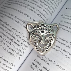 Dije Plata Inflada Yaguareté Calado
