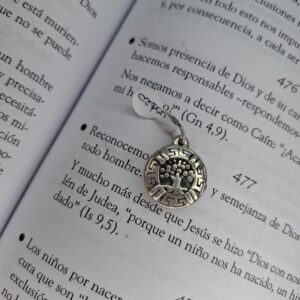 Dije Plata Inflada Arbol de la Vida