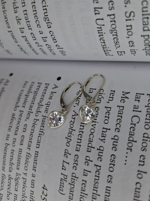 Aros Corazón Eco Colgante Cristal 13795