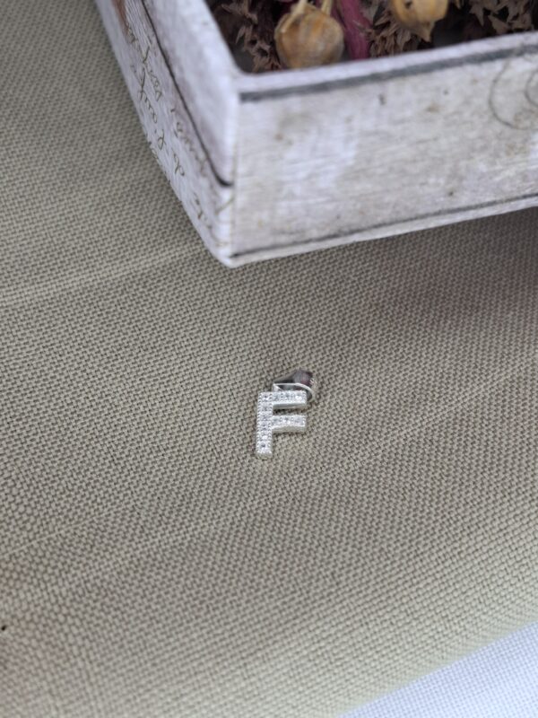 Dije Inicial Cubic 1,3cm - Image 2