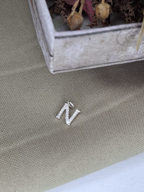 Dije Inicial Cubic 1,3cm - Image 3