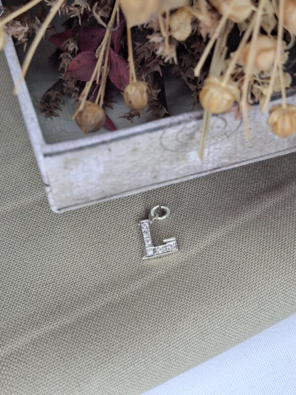 Dije Inicial Cubic 1,5cm - Image 4