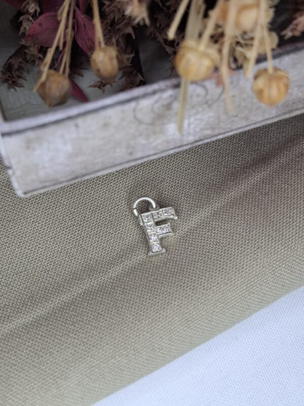Dije Inicial Cubic 1,5cm - Image 7
