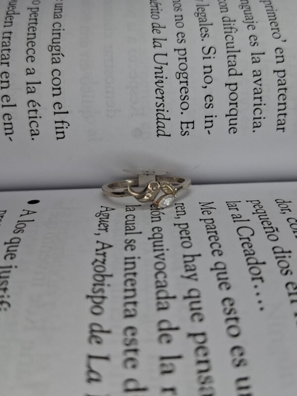 Anillo Pajarito Cubic 8394