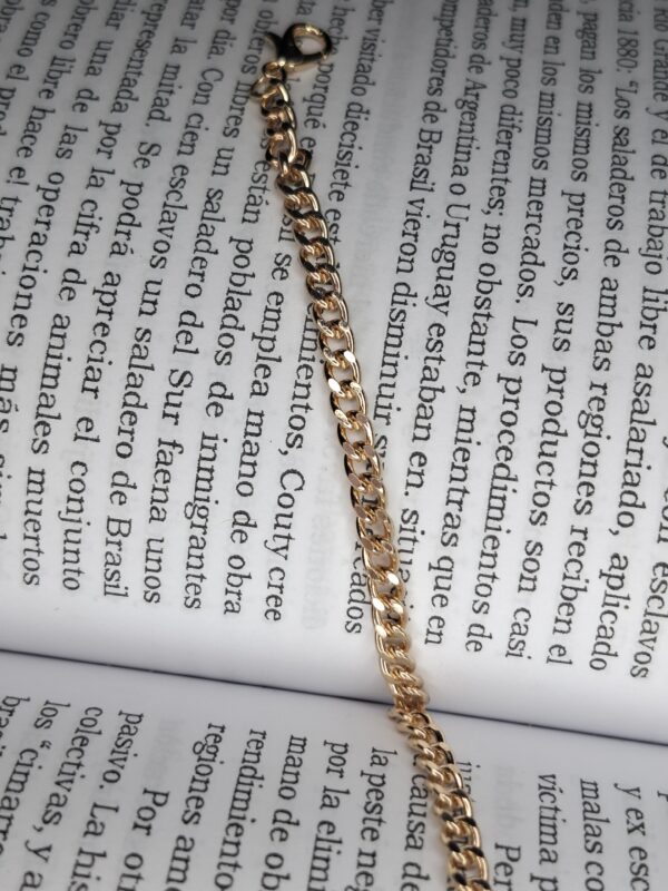 Pulsera Acero Dorado