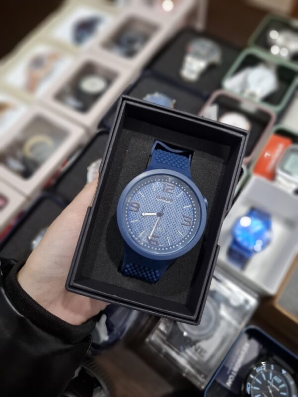 Reloj Europa Silicona Azul