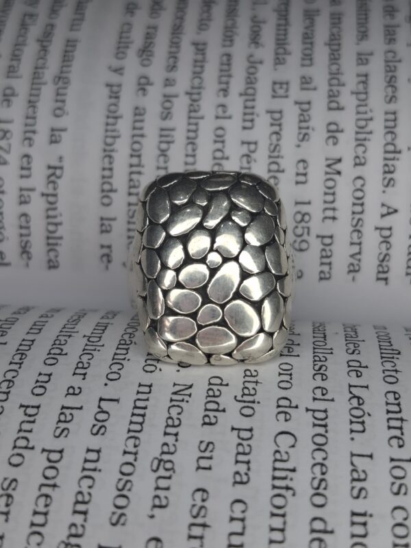 Anillo Plata Inflada Cobra 12849