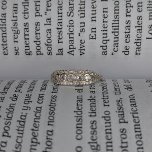 Anillo 5 Circulos Cubic 13570