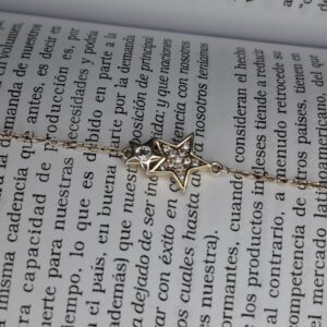 Pulsera Plata Dore Estrella Cubic 13593