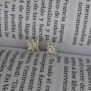 Aros Estrella 8 Puntas Cubic 13642