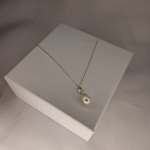 CADENA FORZADA DIJE PERLA 13610