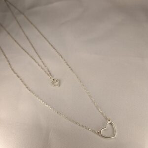 CADENA DOBLE CORAZON 14225