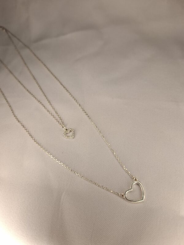 CADENA DOBLE CORAZON 14225
