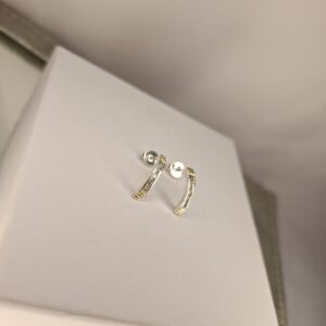 AROS FINO PASANTE PLATA Y ORO 14245