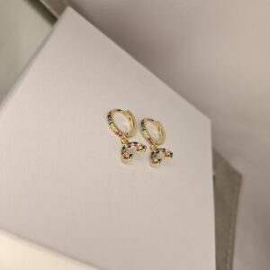 AROS MARIPOSA MULTICOLOR 12658
