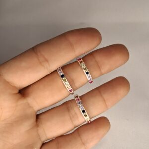 ANILLO CUBIC COLORES 14286