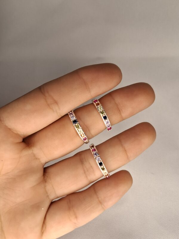 ANILLO CUBIC COLORES 14286