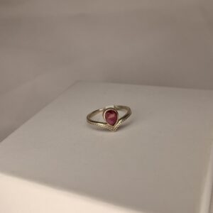 ANILLO TURMALINA ROSA 13198