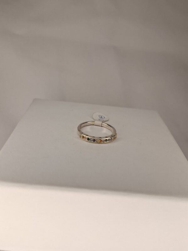 ANILLO MULTICOLOR CUBIC 13560