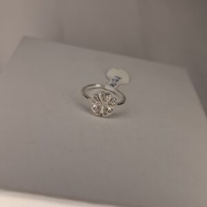 ANILLO TREBOL CUBIC 14284