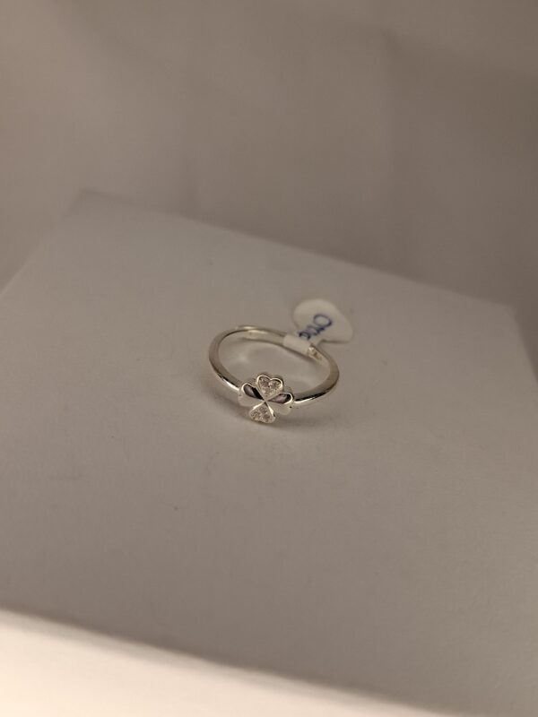 ANILLO TREBOL CUBIC 14285