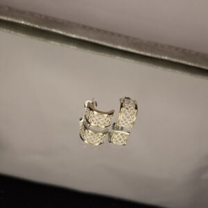 Aro medio plata y oro 14246