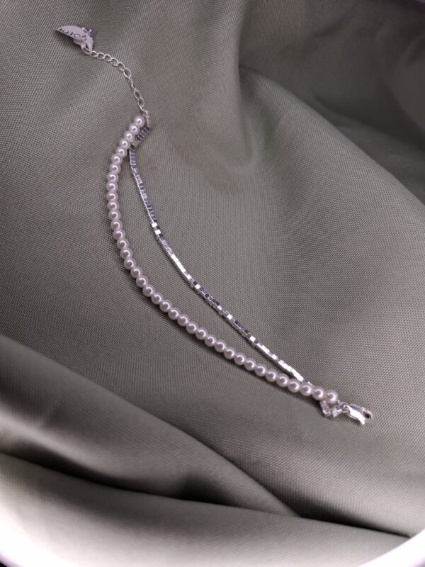 PULSERA DOBLE PERLA 14103