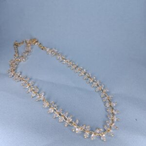 COLLAR CRISTAL DORADO 0759