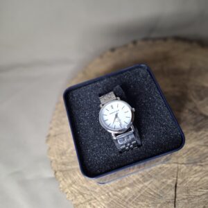 RELOJ KNOCK OUT PLATA 14461