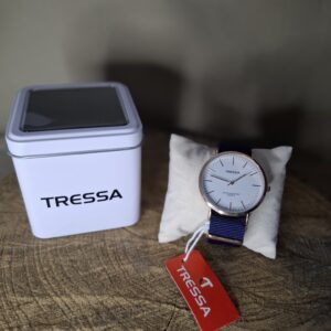 RELOJ CORREA TELA AZUL 14480